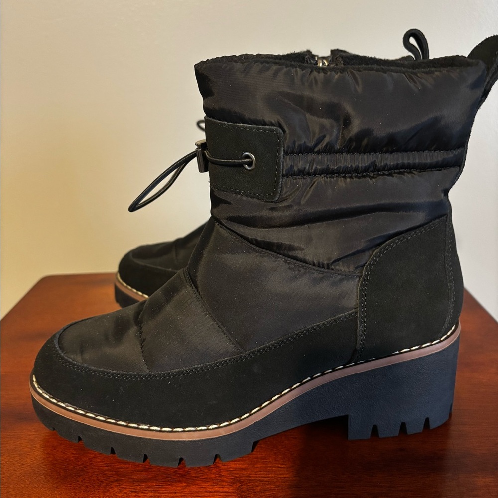 Blondo Black Quilted Winter Boots